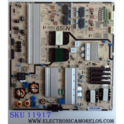 FUENTE SAMSUNG BN44-00834A / L65E8N_FHS / BN4400834A / HU10123-15075 / PANEL CY-QJ065FLLV1H / MODELOS UN65JS8500 / UN65JS850DFXZA / UA65JS8000 / UE65JS8500 / UE65JS8502 / UE65JS8590 / UE65JS8580 / UE65JS8505T / UE65JS8500 / NOTA:MAS MODELOS EN DESCRIPCION